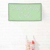 Verjaardagspartij Banner Decoratie - Aangepaste Na (Insitu)