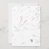 Verjaardagspartij Gepersonaliseerde Uitnodiging . (Achterkant)