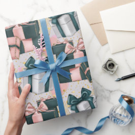 Verjaardagspatroon cadeaupapier