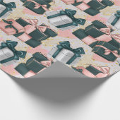 Verjaardagspatroon cadeaupapier (Hoek)