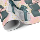 Verjaardagspatroon cadeaupapier (Rol Hoek)
