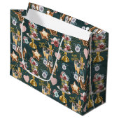 Verjaardagspatroon groot cadeauzakje (Voorkant Gekanteld)