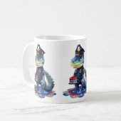 Verjaardagspatrouille-alligator Koffiemok (Voorkant links)