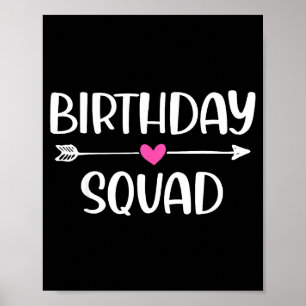 Verjaardagsploeg Grappig Cadeau Mannen Jongens Vro Poster