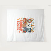 Verjaardagsploeg Halloween Griezelen Clown Geest Z Wandkleed (Voorkant (horizontaal))