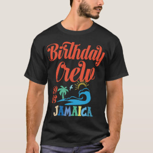 Verjaardagsploeg Jamaica 2023 Jamaica Familie Vaka T-shirt