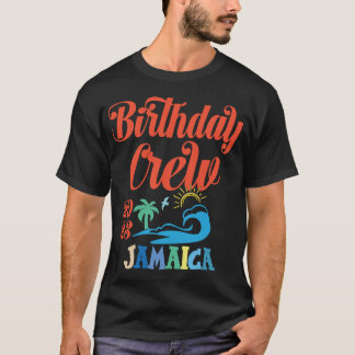 Verjaardagsploeg Jamaica 2023 Jamaica Familie Vaka T-shirt