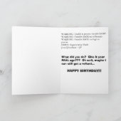 verjaardagsprogramma programma (Binnen)