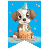 verjaardagspuppy vlaggetjes (Eerste vlag)