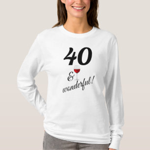 Verjaardagsquote Witte Vrouw Lange Mouwen T-Shirt