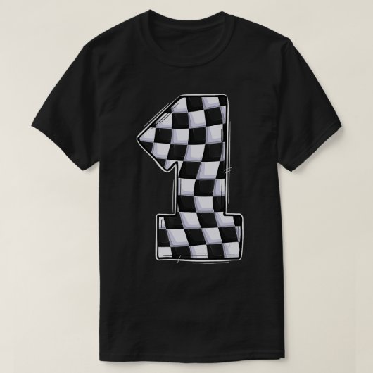 verjaardagsrace t-shirt (Design voorkant)