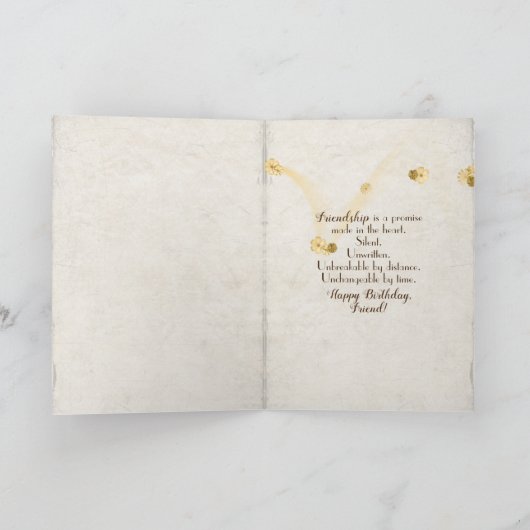 verjaardagsregen op het raam met zonnebloemen kaart (Binnen)