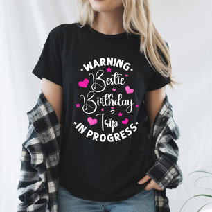 Verjaardagsreis beste vriendin aan de gang Vriende T-shirt