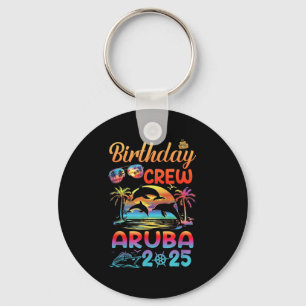 Verjaardagsreis Vakantie Aruba 2025 Matching Groep Sleutelhanger