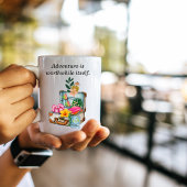 Verjaardagsreis Wanderlust  Koffer Schattige Koffiemok