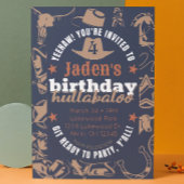 "Verjaardagsrelletje" Cowboy Western Verjaardag Kaart