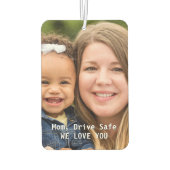 Verjaardagsrit Veilig Aangepaste Foto Auto Luchtverfrisser (Achterkant)