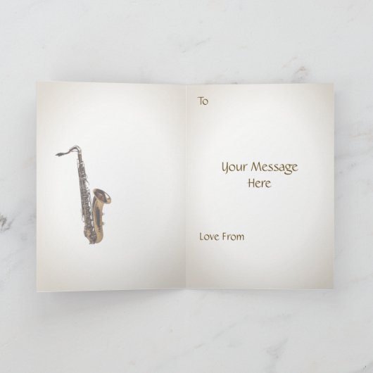 verjaardagssax kaart (Binnen)