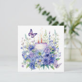 Verjaardagsschoonheid: betoverde tuin Verjaardags  (Staand voorkant)