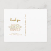 Verjaardagsscript Een foto Kinder dank u Briefkaart (Achterkant)