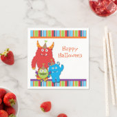 Verjaardagsservetten Cute Little Monsters Servetten (Insitu)