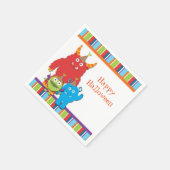 Verjaardagsservetten Cute Little Monsters Servetten (Hoek)