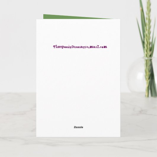 Verjaardagsslug! Kaart (Achterkant)