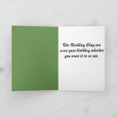 Verjaardagsslug! Kaart (Binnen)