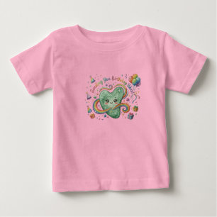 Verjaardagsstemming Cute Hart Regenboog