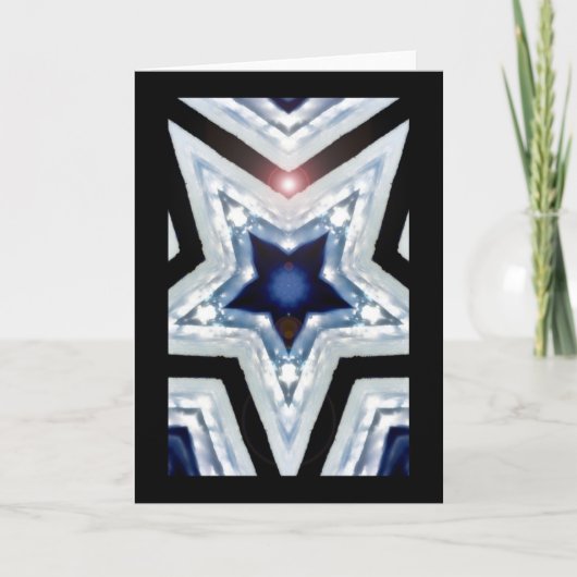 Verjaardagsster Kaart (Voorkant)