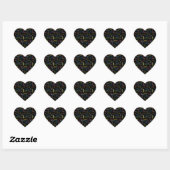 Verjaardagssticker 15 juni hart sticker (Vel)