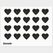 Verjaardagssticker 7 december hart sticker (Vel)