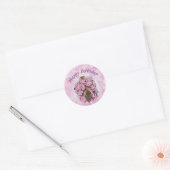 verjaardagsstickers ronde sticker (Envelop)