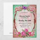  verjaardagsstijl kaart (Voorkant / Achterkant)