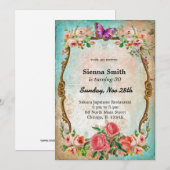  verjaardagsstijl kaart (Voorkant / Achterkant)