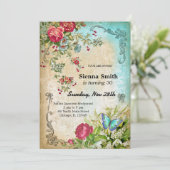  verjaardagsstijl kaart (Staand voorkant)