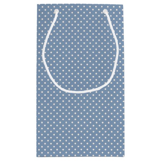 Verjaardagsstok figuur meisje met Sneakers op Stip Klein Cadeauzakje (Achterkant)