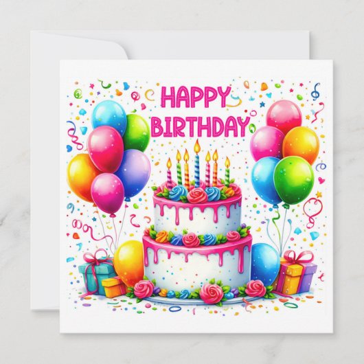 Verjaardagstaart (Voorkant)