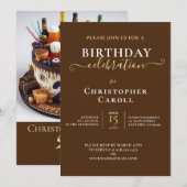 VERJAARDAGSTAART, 21e VIERING Kaart (Voorkant / Achterkant)