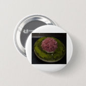 Verjaardagstaart 3 ronde button 5,7 cm (Voorkant /achterkant)