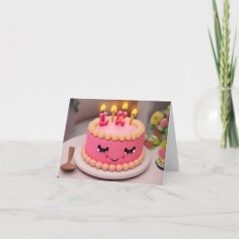 Verjaardagstaart  aankondiging