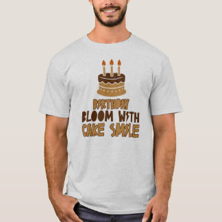 Verjaardagstaart Bliss Design T-shirt