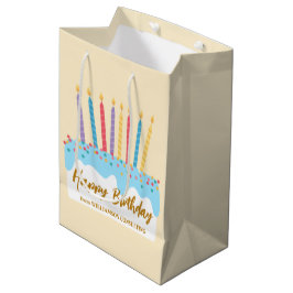Verjaardagstaart Chic Aangepaste Zakelijke Medium Cadeauzakje