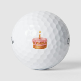 Verjaardagstaart Dames Golf Cadeau Golfballen