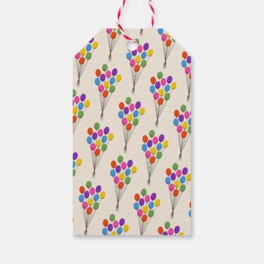 Verjaardagstaart Dank u Cadeau Label Cadeaulabel (Achterkant)