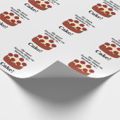 Verjaardagstaart Feest Cadeaupapier (Hoek)