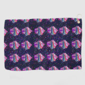 Verjaardagstaart Golfhanddoek (Horizontaal)