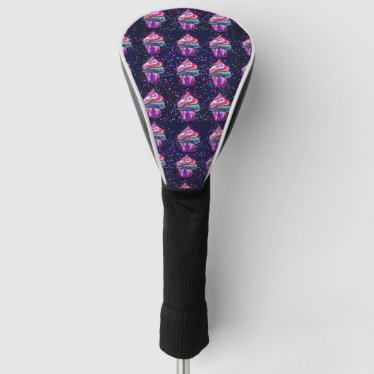 Verjaardagstaart Golfheadcover (Voorkant)