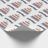 verjaardagstaart humor cadeaupapier (Hoek)