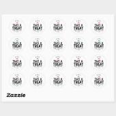 Verjaardagstaart in de klas, eenvoudig ronde sticker (Vel)